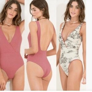 Maaji Reversible One Piece Swimsuit Never Worn EUC